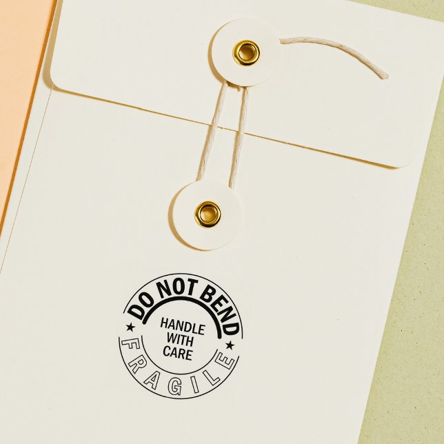 Tampons Encreurs Fragile, ne pas plier, emballage (Créateur téléchargé)