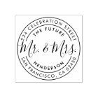 Futur M & Mme Personnalisé Nom et adresse de retou