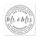 Futur M & Mme Personnalisé Nom et adresse de retou