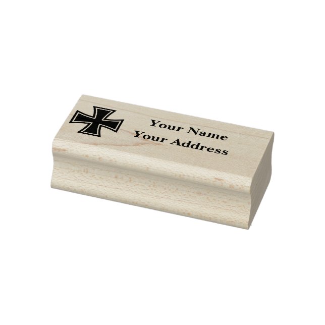 Tampons Encreurs German Republic iron cross emblem address stamp (Tampon)