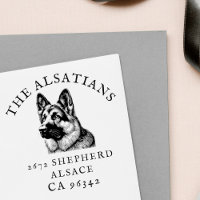 German Shepherd Chien Nom de famille Adresse de re