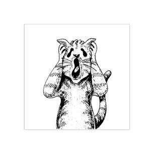 TAMPONS ENCREURS GOTH HORROR CAT DRAMA, QUELQU'UN A DÉMÉNAGÉ LITTER