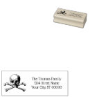 Gothique Pirate Skull Crossbones Nom Adresse de re