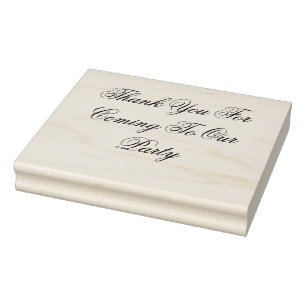 Tampons Encreurs Grand : Merci D'Être Venu À Notre Parti