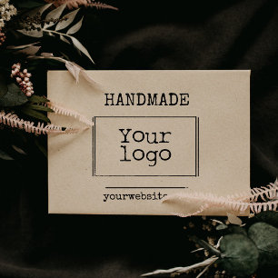 Tampons Encreurs Grande machine à écrire artisanale Logo d'entrep