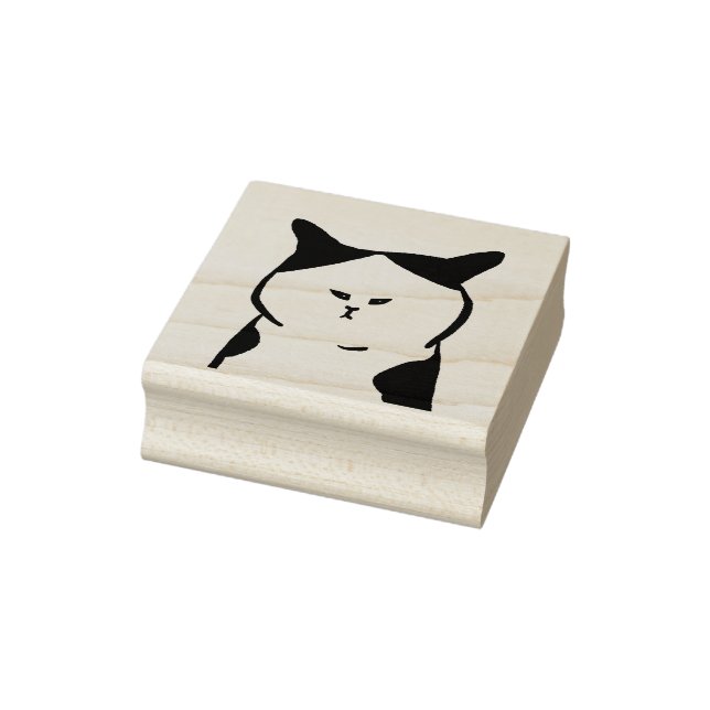 Tampons Encreurs Grumpy centerpart cat stamp (Tampon)