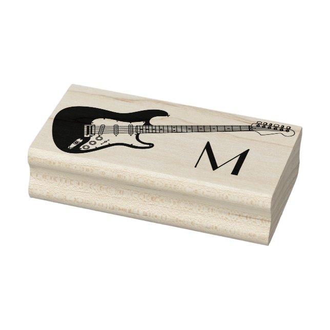 Tampons Encreurs Guitare électrique (Tampon)