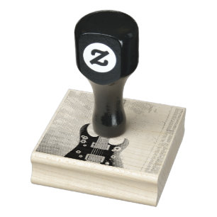 Tampons Encreurs Guitare mignonne