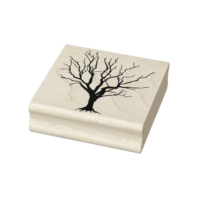 Tampons Encreurs Halloween Silhouette Arbre Mort (Tampon)