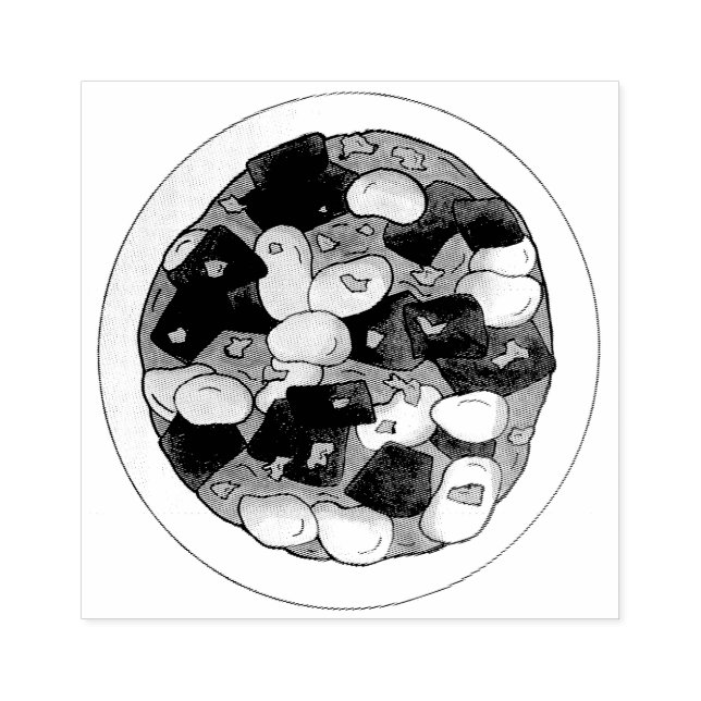 Tampons Encreurs Haricots à queue large Stew Nourriture jamaïcaine (Impression)