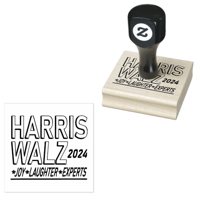 Tampons Encreurs Harris Walz Élection Présidentielle 2024 (Tamponné)