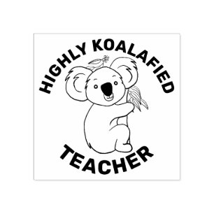 Tampons Encreurs Hautement Koalafied Koala Enseignant Qualifié