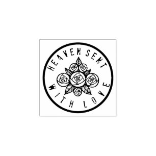 TAMPONS ENCREURS HEAVEN ENVOYÉ AVEC DES ROSES AMOUREUX