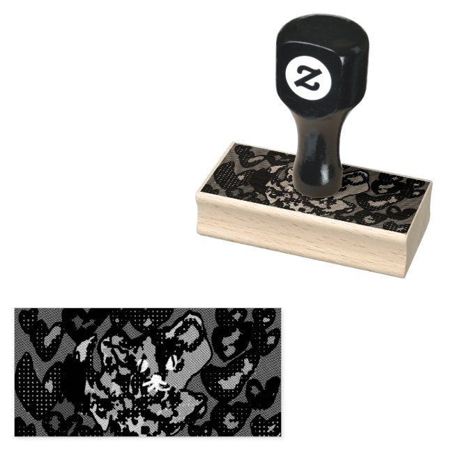 Tampons Encreurs Himalaya Coeurs Deux Tons Café Mug Teapot Eau (Tamponné)