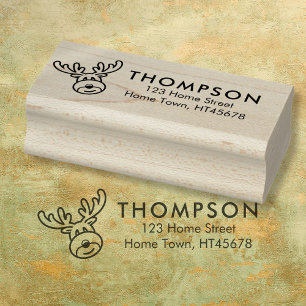 Tampons Encreurs Holiday Rudolph Retour Adresse