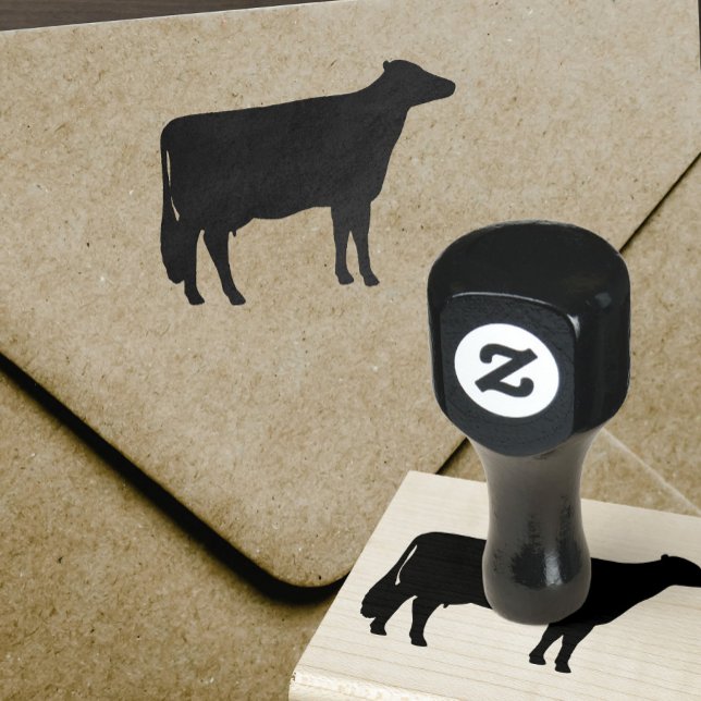 Tampons Encreurs Holstein Cow Silhouette | Animal de ferme (Créateur téléchargé)