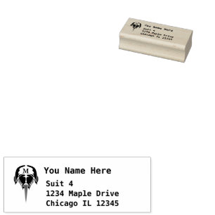 Tampons Encreurs Horseshoe Crab in Tribal Tattoo Style Adresse