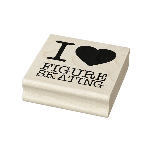 TAMPONS ENCREURS I LOVE FIGURE SKATING (Tampon)