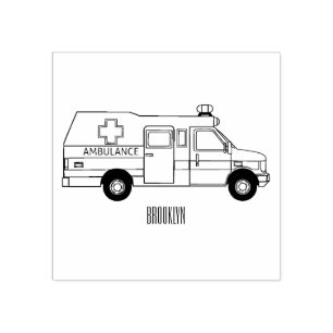 Tampons Encreurs Illustration d'ambulance