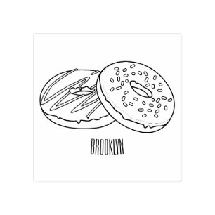 Tampons Encreurs Illustration de Donut