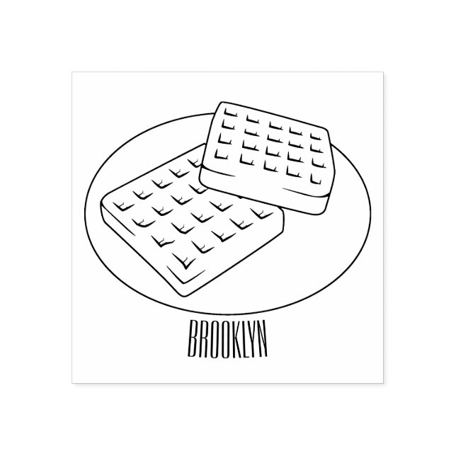 Tampons Encreurs Illustration de gaufre (Impression)