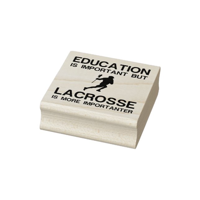 TAMPONS ENCREURS IMPORTATEUR DE LACROSSE D'IMPORTANCE POUR L'EDUCAT (Tampon)
