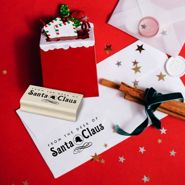 Tampons Encreurs Joli Élégant Du Bureau De Père Noël (Créateur téléchargé)