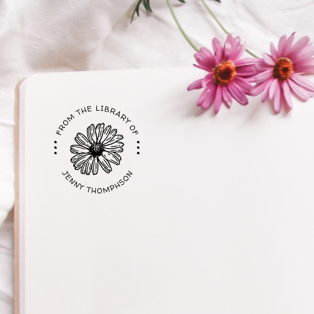 Tampons Encreurs Jolie Daisy Simple Mopern De La Bibliothèque De (Créateur téléchargé)