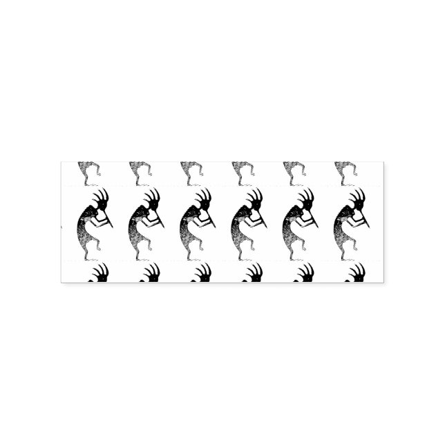 Tampons Encreurs joueur de flûte kokopelli (Impression)