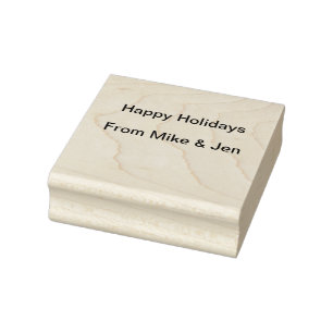 Tampons Encreurs Joyeuses fêtes Noël ajouter le nom de avec