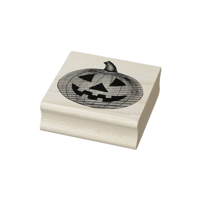 Tampons Encreurs Joyeux Halloween Citrouille Carving Jack o' Lanter (Tampon)