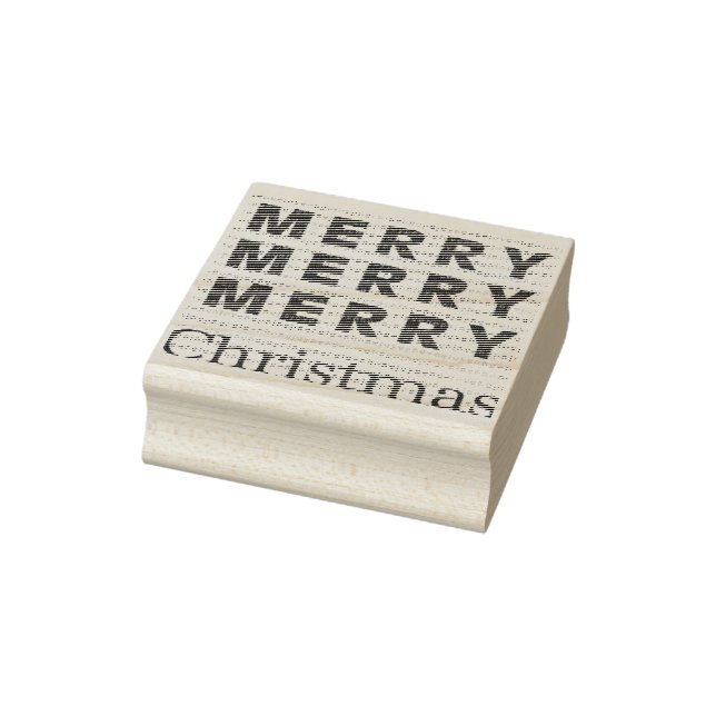 Tampons Encreurs Joyeux, Joyeux, Joyeux Noël (Tampon)
