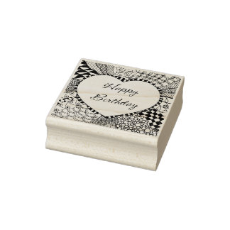 Tampons Encreurs Joyeux timbre d'anniversaire