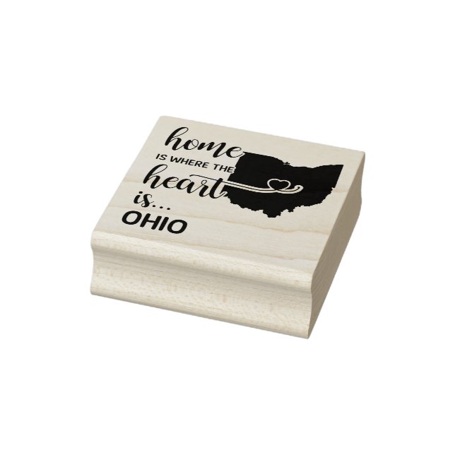 Tampons Encreurs La maison de l'Ohio est le coeur (Tampon)