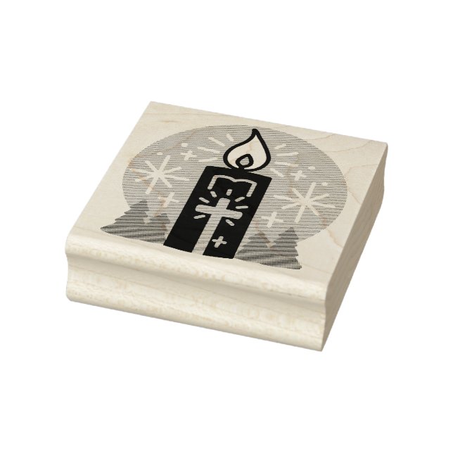 Tampons Encreurs Laissez Faith être votre plus brillant Star Candle (Tampon)