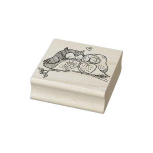 Tampons Encreurs L'Amour du hibou