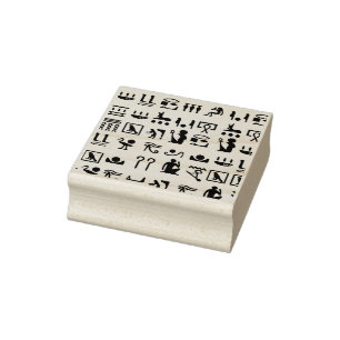 Tampons Encreurs L'art des hiéroglyphes égyptiens anciens