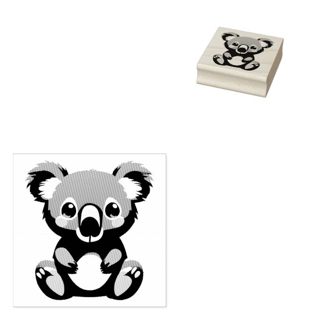 Tampons Encreurs L'artisanat de Koala Bear (Tamponné)