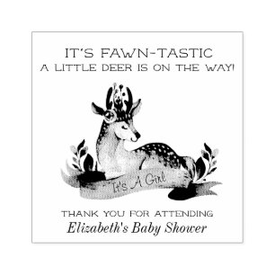 Tampons Encreurs Le cerf fawntastic C'est un timbre de Baby shower