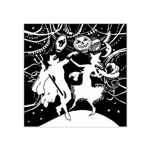 Tampons Encreurs Le stylo en caoutchouc de danse de l'Halloween Vin