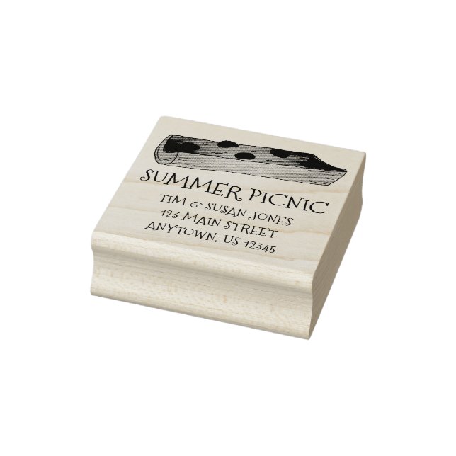 Tampons Encreurs Les fourmis sur une céleri en rondelle Pique-nique (Tampon)