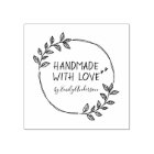 Lignes dessinées à la main Feuilles artisanaux ave