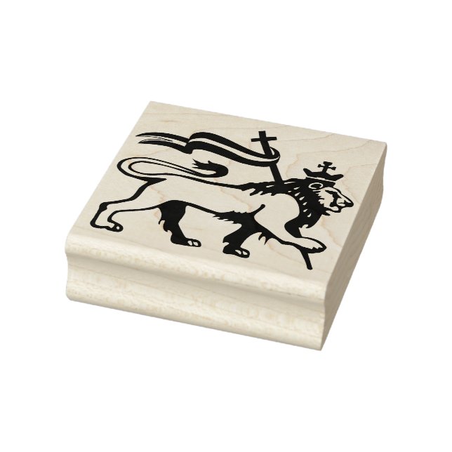 Tampons Encreurs Lion of Judah - Jah Rastafari - Reggae Roots Stamp (Tampon)