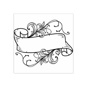 Tampons Encreurs Lis Flower Art Déco Vintage Ribbon Scrapbooking