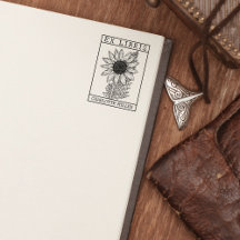 Livre de tournesol vintage Ex Bibliothèques