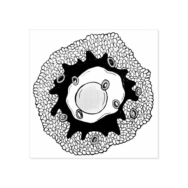 Tampons Encreurs Loco Moco Cuisine hawaïenne Nourriture Riz Hamburg (Impression)