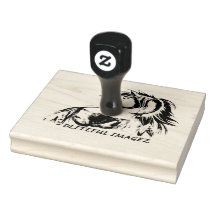 Logo de conception personnalisée Timbre d'encre en