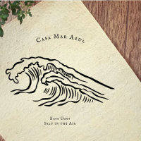 Logo de vague côtière | Marque océanique vintage