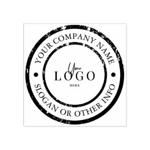 Tampons Encreurs Logo d'entreprise circulaire personnalisé