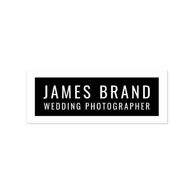 Tampons Encreurs Logo d'entreprise minimaliste (Impression)